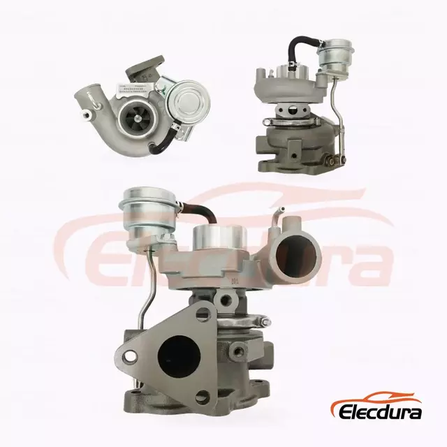 Electdura TF035HM Turbolader 49135-03130 OE ME202578 komplet samling set forfra