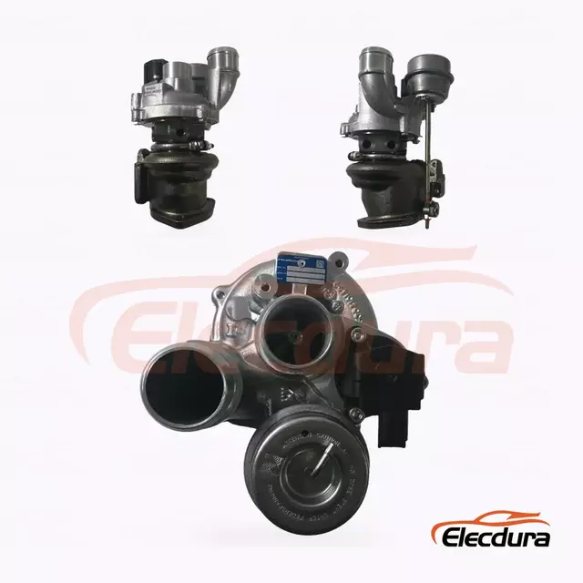 Elecdura K03 เทอร์โบชาร์จเจอร์ 53039880118 OE 53039880118 ประกอบมุมมองด้านหน้า