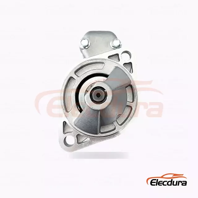 S114842 Motorino di avviamento tipo Hitachi, 12V 1,4kW 8 denti, vista laterale completa