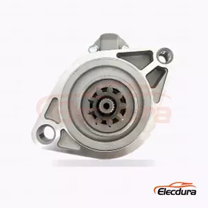 VAL600373 TOYOTA (FORTUNER, HILUX) startmotor, 12V 2,0kW 9 tanden, compleet zijaanzicht