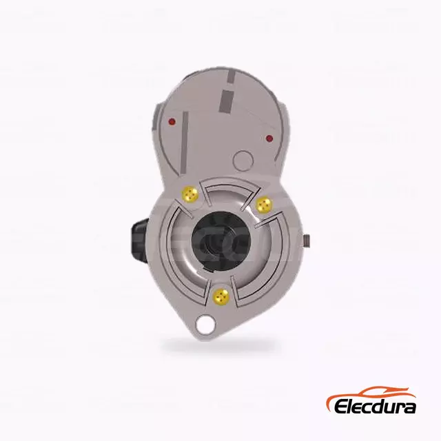 5811001280 ايسوزو 4BC2 9T Starter Motor بالجملة، منظر أمامي لنهاية القيادة