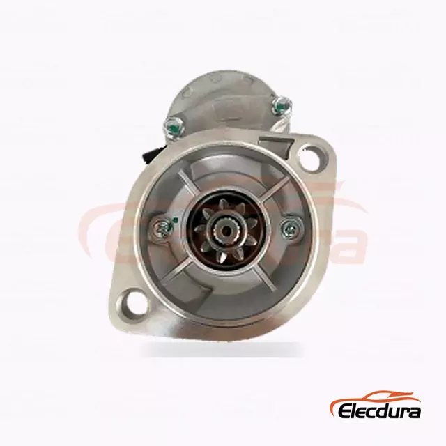 228000-6920 Kompaktn&iacute; spouštěc&iacute; motor rypadla Bobcat, 12V 2,0kW, 10 zubů, kompletn&iacute; bočn&iacute; pohled