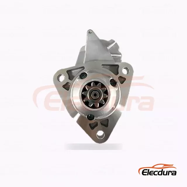 228000-7380 커민스 6CT8.3 스타터 모터, 24V 7.5kW 10톱니, 전체 측면도
