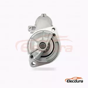 0001109014 Mercedes-Benz startmotor, 12V 2kW 10 t&aelig;nder, komplet set fra siden