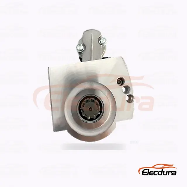 289-7002 大型車用スターターモーター 、 12V 2.0 kW 9 歯、完全側面図