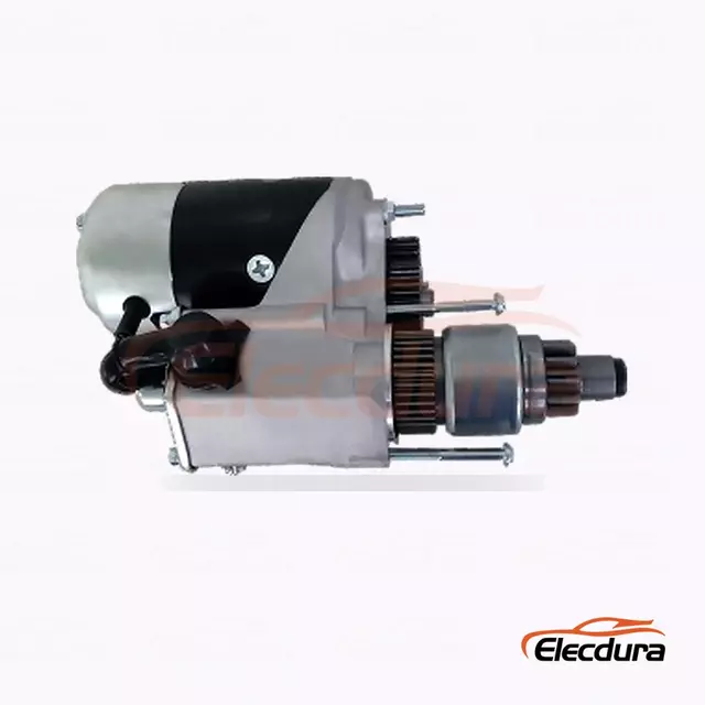 FYD66-N R Vybaven&iacute; Start&eacute;r Motor, 24V 4,5kW 11 zubů, kompletn&iacute; bočn&iacute; pohled