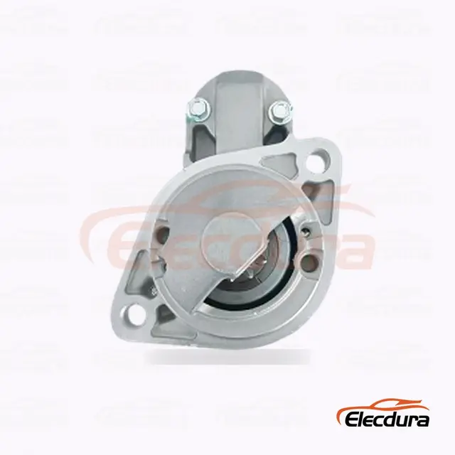 1810A008 Mitsubishi D&eacute;marreur , 12V 1.2 kW 10 dents, vue lat&eacute;rale compl&egrave;te