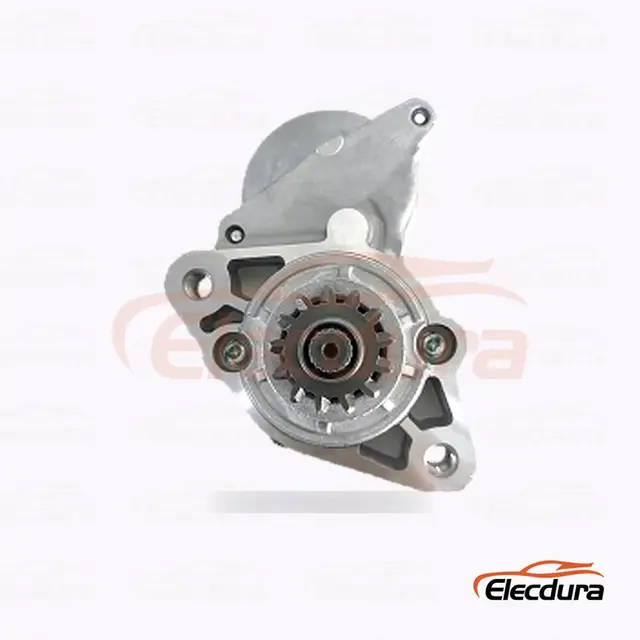 Motor de partida Kia 36100-4X901, 12V 2,00kW 12 dentes, vista lateral completa