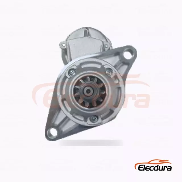 128000-4250 Стартер Isuzu 6SD1 и 6SA1, 24 В, 5,5 кВт, 11 зубцов, вид сзади