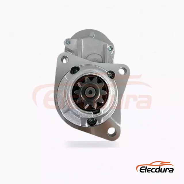 128000-4090 Caterpillar Starter Motor, 12V 2,5kW 10 Teeth, Πλήρης πλάγια όψη