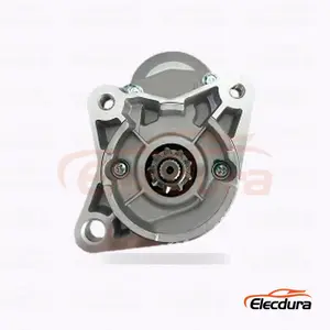 128000-0040 مازدا 323 محرك بادئ التشغيل ، 12V 2.0 kW 9 أسنان، منظر جانبي كامل