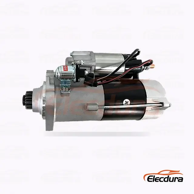 0986022980 Mercedes-Benz Anlasser , 24V 6,2 kW 12 Z&auml;hne, Ansicht des hinteren Anschlusses