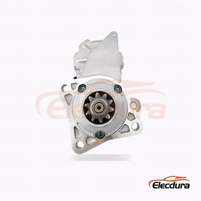 42800-8560 Heavy-Duty Startmotor, 12V 3,0kW 10 t&aelig;nder, bagfra terminalvisning