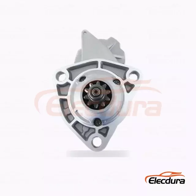 428000-7140 มอเตอร์สตาร์ท Cummins QSC8.3 และ QSL9, 24V 7.5kW 10 ฟัน, มุมมองเทอร์มินัลด้านหลัง
