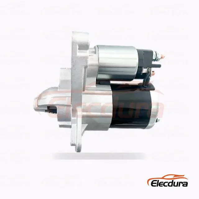 M0TD0371 Motor de arranque Mitsubishi, 12 V, 0,9 kW, 13 dientes, vista del terminal trasero