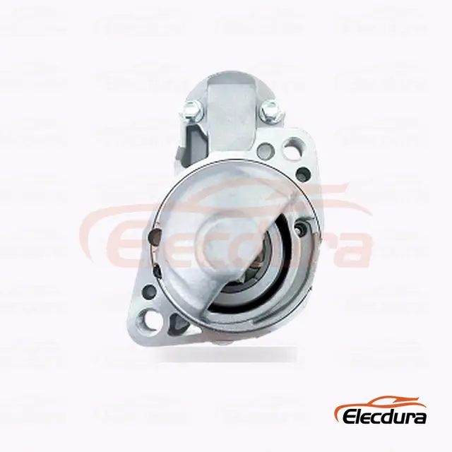 Motor de partida Mitsubishi M0T32071, 12V 1,2kW 0 dentes, vista lateral completa
