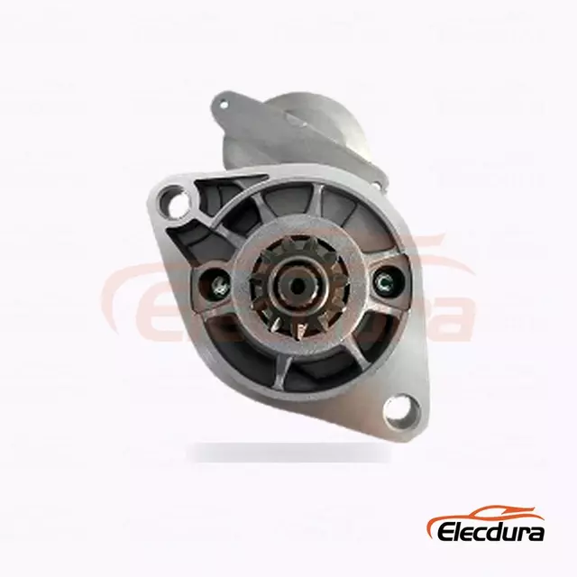 228000-1041 Kubota industrimotorstartermotor, 12V 1,4kW 11 t&aelig;nder, komplet set fra siden