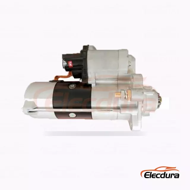 RE537519 John Deere 4045 6068 6090 24V 7,5kW Startmotor Engros, drev-ende set forfra