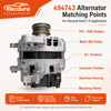 494743 / 23100-0387R เครื่องกำเนิดไฟฟ้ากระแสสลับสำหรับ Renault Kwid