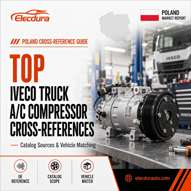 Iveco A/C Compresseur R&eacute;f&eacute;rences crois&eacute;es&nbsp;: DENSO et NRF