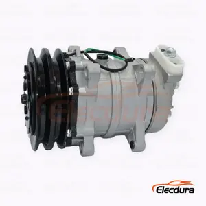 7H15 24V B2 144 mm til tung drift A/C Kompressor til FAW Jiefang C6 / UD mixer lastbil applikation