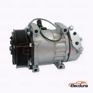 Sanden 8067 SD7H15 R1234yf βαρέως τύπου A/C Συμπιεστής για φορτηγά Scania