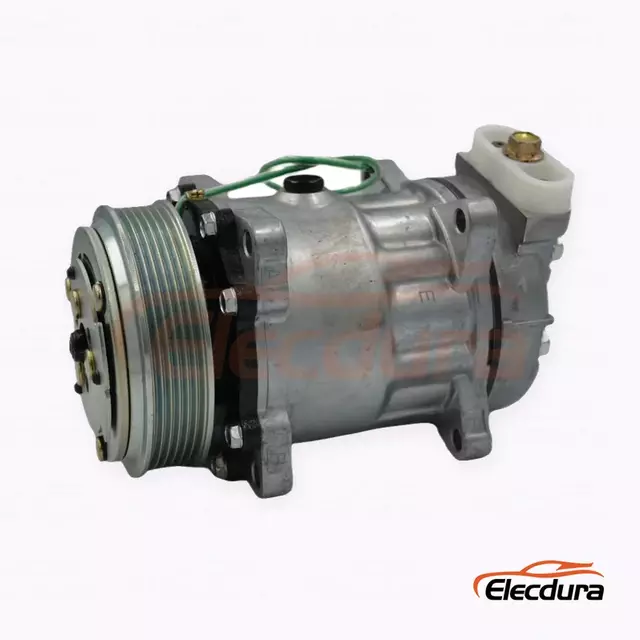ضاغط مكيف الهواء الثقيل 7H15 24V 6PK 119 mm للشاحنة الثقيلة SAIC Hongyan Kingkan