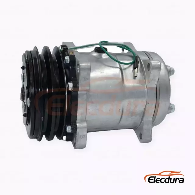 Compresseur A/C robuste 5H14 24V A2 132 mm pour camion lourd Qingling/Isuzu