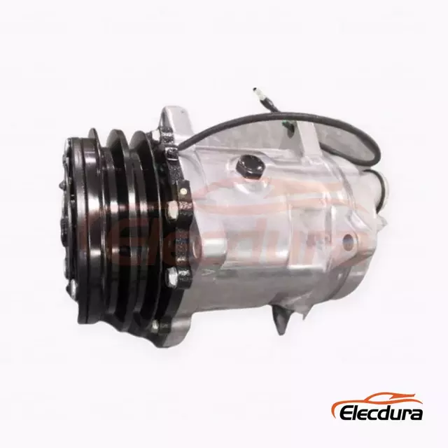 Compresor A/C 5H14 24V A2 132 mm Heavy-Duty pentru camion Foton Auman K14