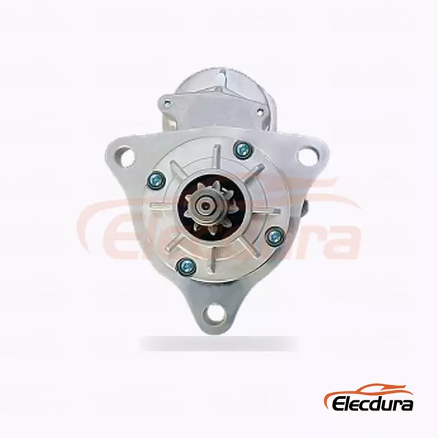 Motor de arranque Fiat Diesel 12V 2,5kW 9 dientes CW, vista lateral completa