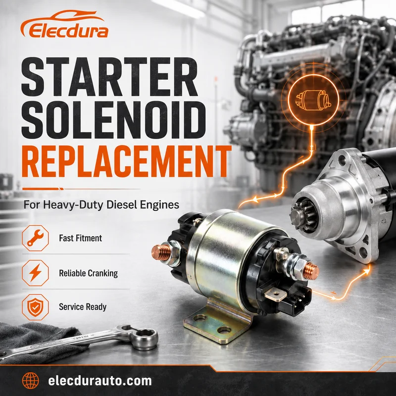 Panduan Penggantian Solenoid Starter untuk Mesin Diesel Tugas Berat