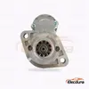 FYD354-N มอเตอร์สตาร์ทสำหรับงานหนัก, 24V 3.2kW 11 ฟัน, มุมมองการติดตั้งที่ปลายไดรฟ์