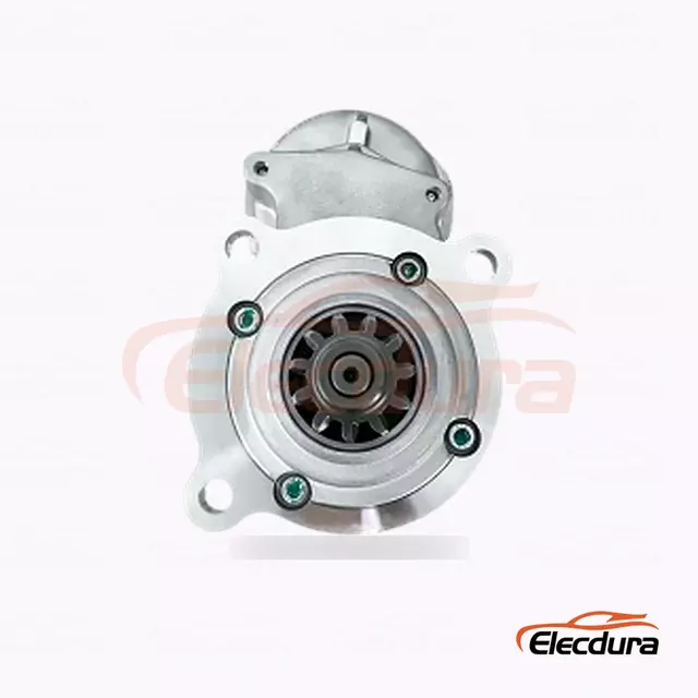 Motor de arranque tipo Denso de 24 V, 4,5 kW, 11 dientes, variante H, vista lateral completa