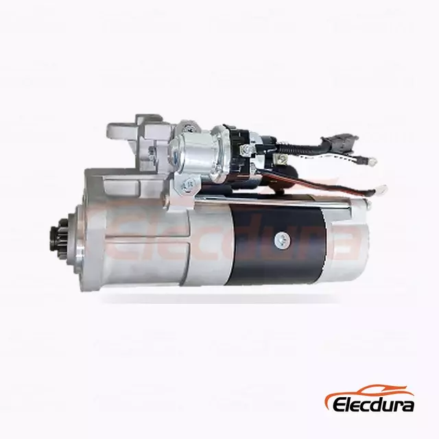 Motor de partida CW tipo Mitsubishi 24V 5kW 9 dentes, vista do terminal traseiro