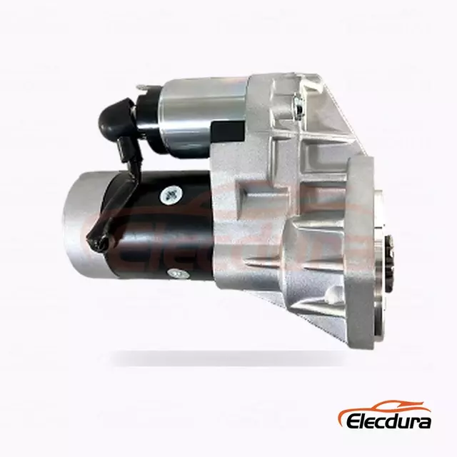 S13-126 Motorino di avviamento tipo Hitachi, 12 V 2,8 kW 9 denti, vista terminale posteriore