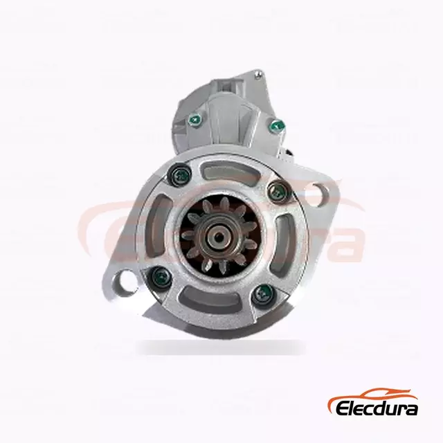 S4D95PC-60 Heavy-Duty startermotor, 24V 5,0kW 11 t&aelig;nder, bagfra terminalvisning