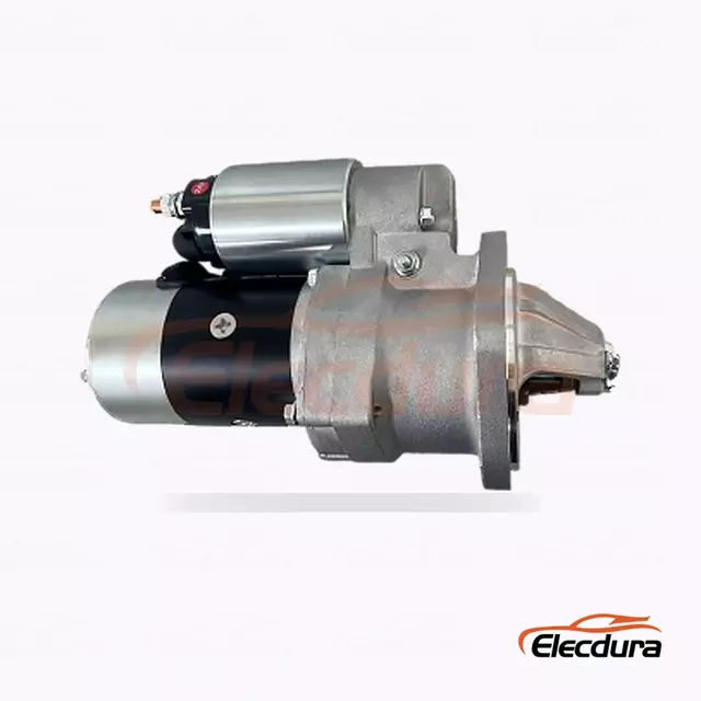 S25-158 Startovac&iacute; motor typu Hitachi, 24V 4,5kW, 11 zubů, pohled na zadn&iacute; termin&aacute;l