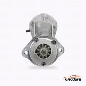128000-4780 Kubota Motorino di avviamento Distributore 24V 11T, vista frontale lato comando