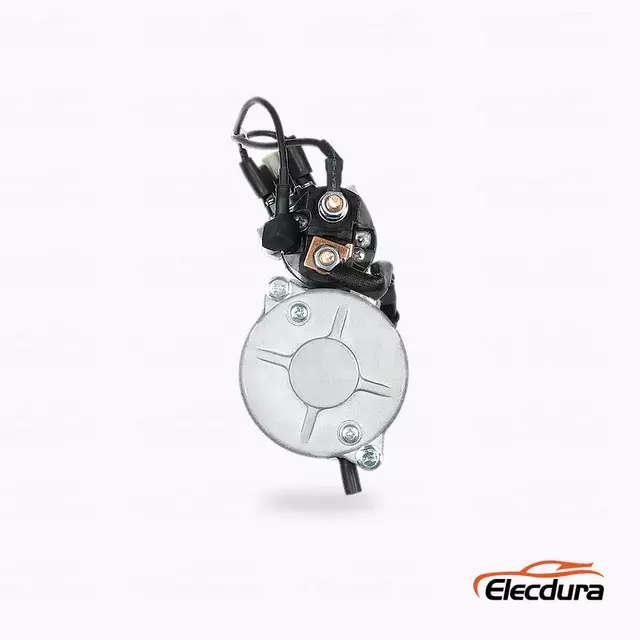 M008T55671 三菱 4M50 3.0kW スターター モーター卸売、背面端子ビュー