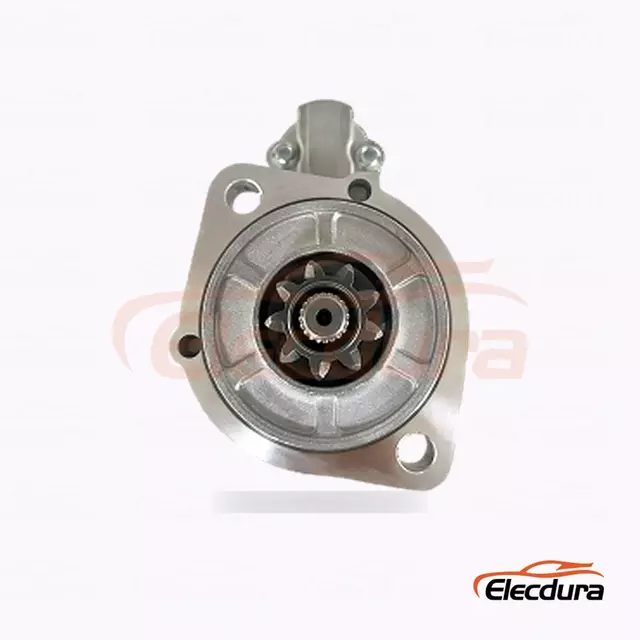M8T70971 Motor de pornire Kubota, 12V 2,2kW 9 dinți, vedere laterală completă