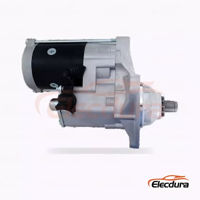 128000-5370 Komatsu PC200-6 Startermotor Gro&szlig;handelslieferung, Vorderansicht des Antriebsendes