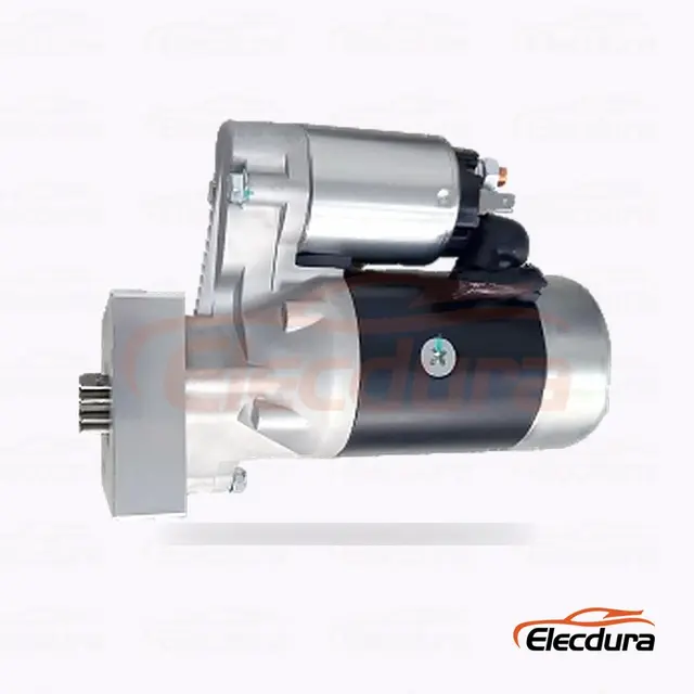 289-7001 大型車用スターターモーター 、 12V 2.0 kW 9 歯、背面端子図
