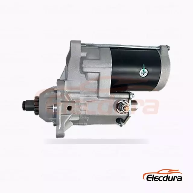 Motor de partida para servi&ccedil;o pesado 17616-11T, 24 V 5,5 kW 11 dentes, vista lateral completa