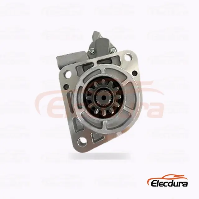 M009T62671 Mitsubishi Motorino di avviamento , 24V 12,0 kW 12 denti, vista laterale completa