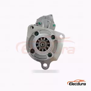 0-24000-3151 Стартер Hitachi ZX200 и John Deere, 24 В, 4,5 кВт, 11 зубьев, полный вид сбоку