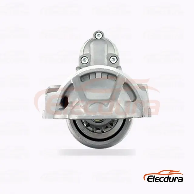 33243 Ford V348 Startmotor , 12V 2 kW 12 tanden, achteraanzicht