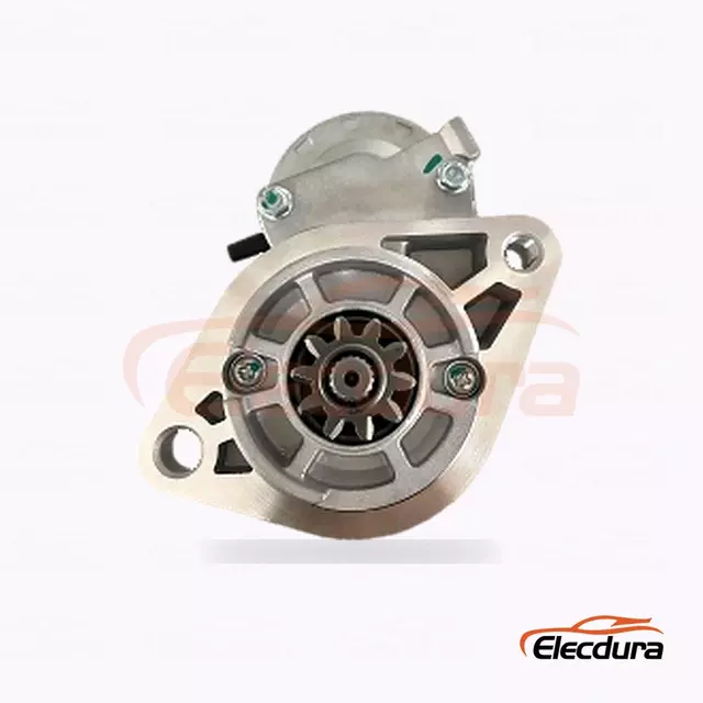 28100-67030 มอเตอร์สตาร์ท Toyota Land Cruiser, 12V 2.2kW 10 ฟัน, มุมมองด้านข้างที่สมบูรณ์