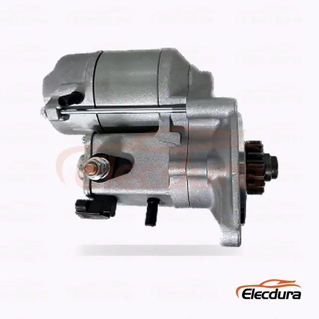 0280007640 John Deere Anlasser, 12 V, 1,0 kW, 15 Z&auml;hne, Ansicht des hinteren Anschlusses
