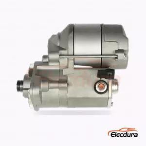 8941723260 D&eacute;marreur Isuzu, 12 V 1,2 kW 9 dents, vue lat&eacute;rale compl&egrave;te