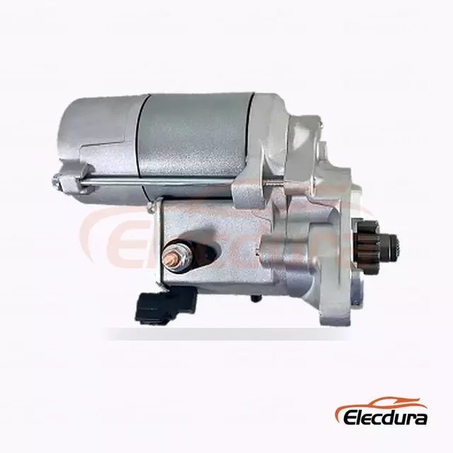 228000-0290 Toyota 2KD-FTV Starter Motor Velkoobchodn&iacute; dod&aacute;vka, předn&iacute; pohled na hnac&iacute; konec